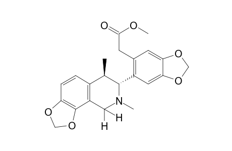 (+/-)-corydalic acid, methyl ester