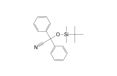 2-[tert-butyl(dimethyl)silyl]oxy-2,2-diphenyl-acetonitrile