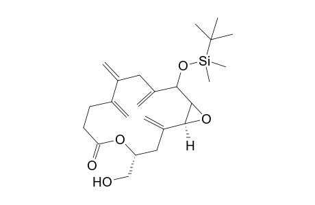 (1S,4R)-13-[(t-Butyl)dimethylsilyloxy]-4-(hydroxymethyl)-2,9,10,12-tetramethylene-5,15-dioxabicyclo[12.1.0]pentadecan-6-one