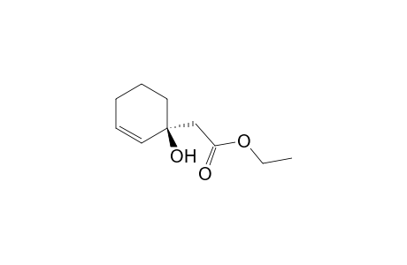 2-[(1S)-1-hydroxy-1-cyclohex-2-enyl]acetic acid ethyl ester