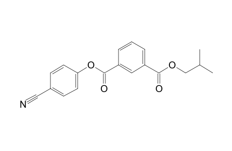 Isophthalic acid, 4-cyanophenyl isobutyl ester