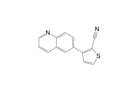 3-(Quinolin-6-yl)thiophene-2-carbonitrile