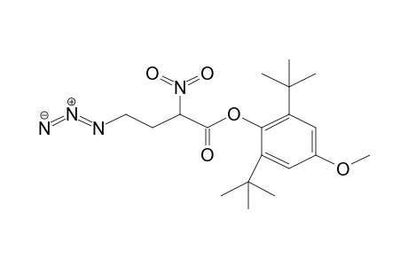 (2,6-ditert-butyl-4-methoxy-phenyl) 4-azido-2-nitro-butanoate