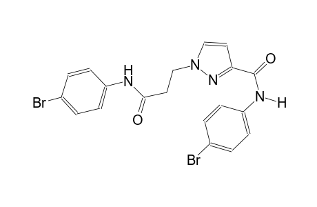 1H-pyrazole-1-propanamide, N-(4-bromophenyl)-3-[[(4-bromophenyl)amino]carbonyl]-