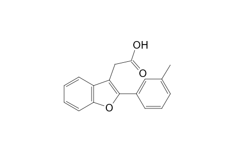 2-m-Tolyl-3-benzofuranacetic acid