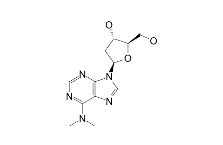 9-(2-Deoxy-beta-D-erythro-pentofuranosyl)-6-(dimethylamino)-purine