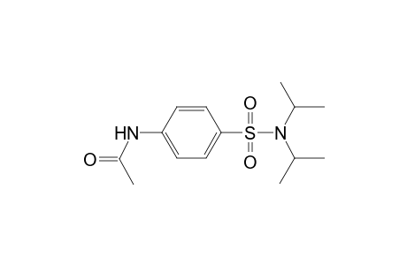 N-{4-[(diisopropylamino)sulfonyl]phenyl}acetamide