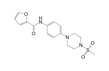 N-{4-[4-(methylsulfonyl)-1-piperazinyl]phenyl}-2-furamide