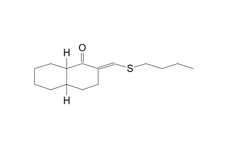 2-(N-Butylthiomethylidene)-trans-1-decalone