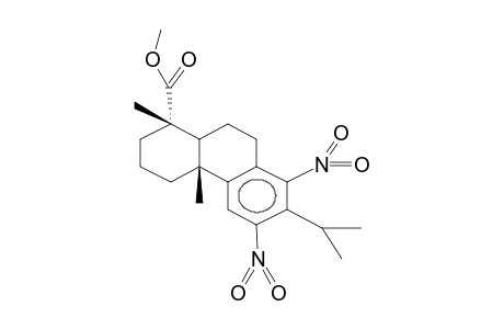 Methyl 12,14-dinitro-dehydroabietate