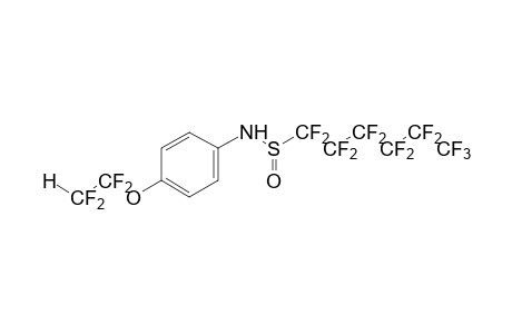 alpha,alpha,beta,beta,1,1,2,2,3,3,4,4,5,5,6,6,6-HEPTADECAFLUORO-1-HEXANESULFINO-p-PHENETIDIDE