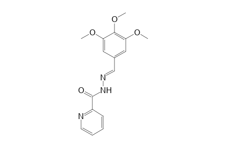 picolinic acid, (3,4,5-trimethoxybenzylidene)hydrazide