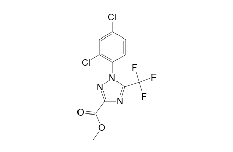 1H-1,2,4-Triazole-3-carboxylic acid, 1-(2,4-dichlorophenyl)-5-(trifluoromethyl)-, methyl ester