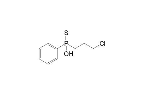 3-Chloropropyl(phenyl)phosphinothioic O-acid