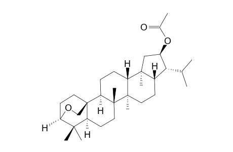 3-BETA,25-EPOXY-HOPAN-20-BETA-ACETATE;PAUCIFLOROL_ACETATE