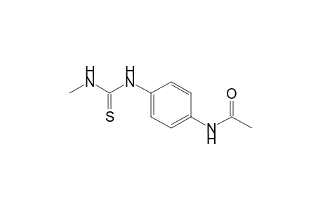 1-(p-acetamidophenyl)-3-methyl-2-thiourea