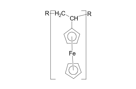 Vinylferrocene-methylacrylate copolymer