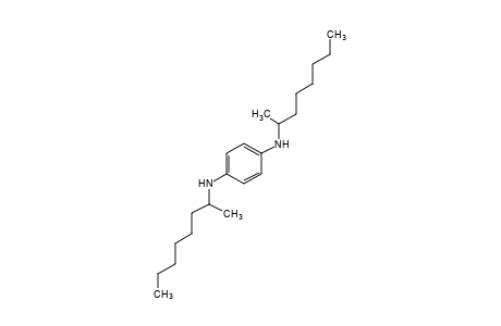 N,N'-bis(1-methylheptyl)-p-phenylenediamine