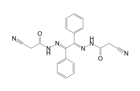 1,1'-(1,2-Diphenyl-1,2-ethanediylidene)bis(cyanoacetohydrazide)