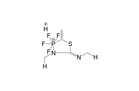 HYDROGEN 2-METHYLENE-3,3,3,3-TETRAFLUORO-3,4-DIMETHYL-5-METHYLIMINO-1,4,3-THIAZAPHOSPHOLATE