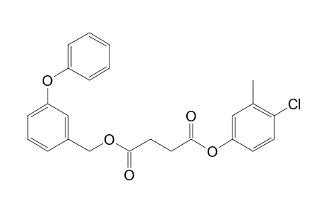 Succinic acid, 4-chloro-3-methylphenyl 3-phenoxybenzyl ester