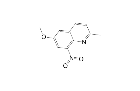6-Methoxy-2-methyl-8-nitroquinoline
