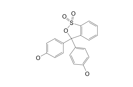 4,4'-(3H-2,1-Benzoxathiol-3-ylidene)-bisphenol 1,1-dioxide