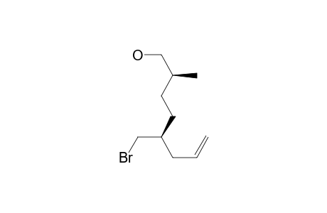 6-Hepten-1-ol, 5-(bromomethyl)-2,6-dimethyl-, [R-(R*,S*)]-