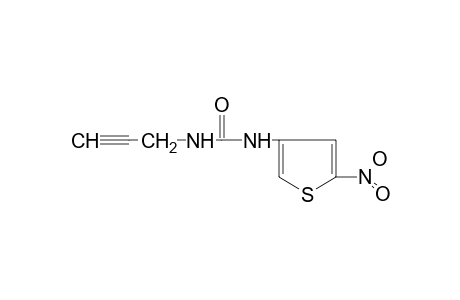 1-(5-nitro-3-thienyl)-3-(2-propynyl)urea