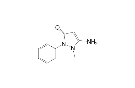 3-amino-2-methyl-1-phenyl-3-pyrazolin-5-one