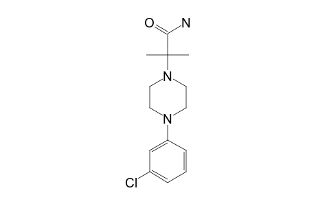 4-(m-CHLOROPHENYL)-alpha,alpha-DIMETHYL-1-PIPERAZINEACETAMIDE