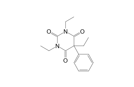 2,4,6(1H,3H,5H)-Pyrimidinetrione, 1,3,5-triethyl-5-phenyl-