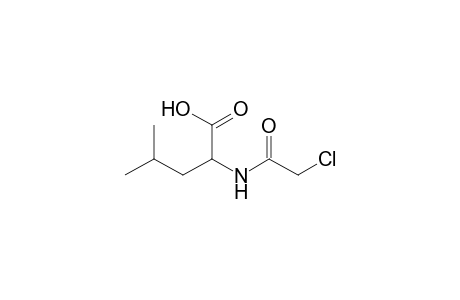 N-(chloroacetyl)-D,L-leucine