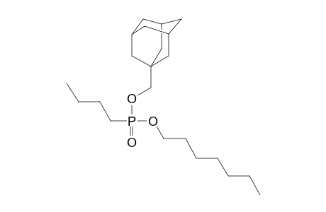 Butylphosphonic acid, 1-adamantylmethyl heptyl ester