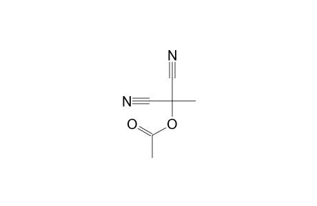 Methyltartranonitrile, acetate (ester)