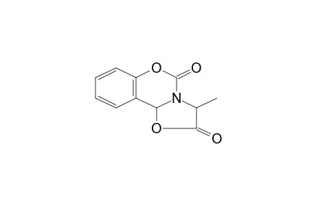 3-Methyl-10bh-[1,3]oxazolo[3,2-c][1,3]benzoxazine-2,5(3H)-dione