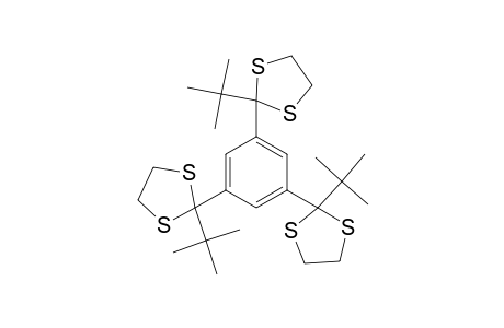 1,3,5-TRIPIVALOYLBENZOLTRIETHYLENTHIOKETAL