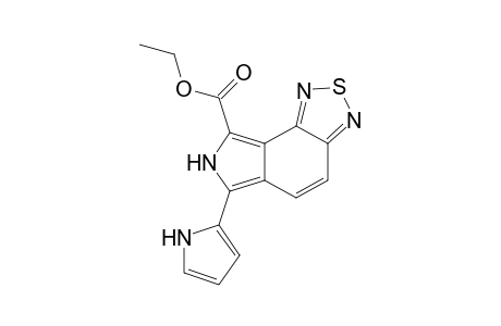 Ethyl 6-(pyrrol-2-yl)pyrrolo[3,4-e][2,1,3]benzothiadiazole-8-carboxylate