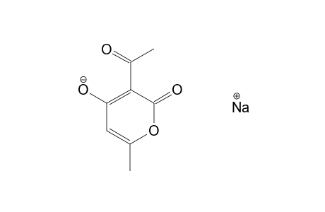 3-ACETYL-4-HYDROXY-6-METHYL-2H-PYRAN-2-ONE, SODIUM SALT