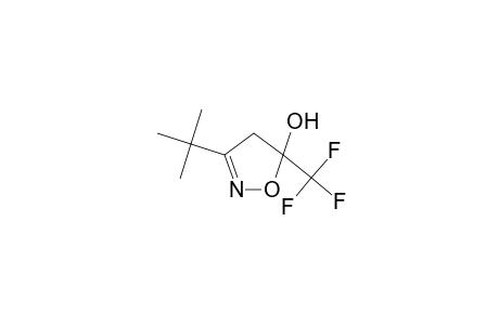 3-tert-Butyl-5-(trifluoromethyl)-4,5-dihydro-5-isoxazolol