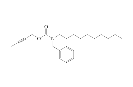 Carbonic acid, monoamide, N-benzyl-N-decyl-, but-2-yn-1-yl ester