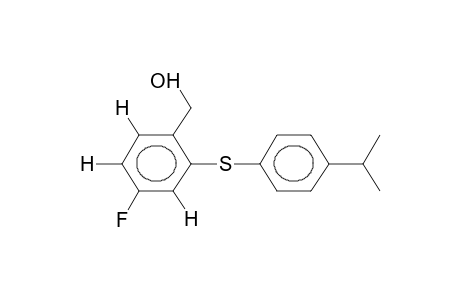 4-FLUORO-2-(4-ISOPROPYLPHENYLTHIO)BENZYL ALCOHOL