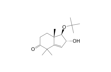 2,2,6-Trimethyl-7-tert-butoxy-9-hydroxybicyclo[4.3.0]nona-1(9)-en-3-one