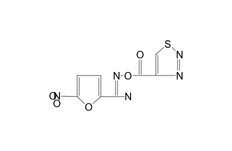 5-nitro-O-[(1,2,3-thiadiazol-4-yl)carbonyl]-2-furamidoxime
