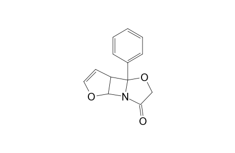 4aH-Furo[3',2':3,4]azeto[2,1-b]oxazol-3(2H)-one, 7a,7b-dihydro-7b-phenyl-