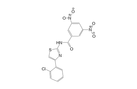 N-[4-(2-chlorophenyl)-1,3-thiazol-2-yl]-3,5-dinitrobenzamide