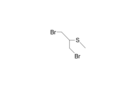 1,3-Dibromo-2-(methylthio)-propan