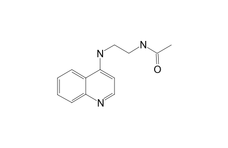 N-2-(4-Quinolinyl)aminoethanamide