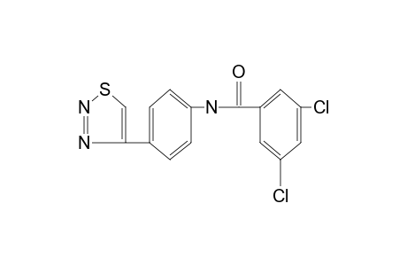 3,5-dichloro-4'-(1,2,3-thiadiazol-4-yl)benzanilide