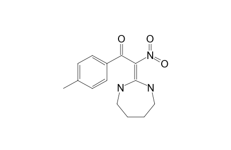 Hexahydro-2-[nitro(4-methylbenzoyl)methylene]-1H-1,3-diazepine